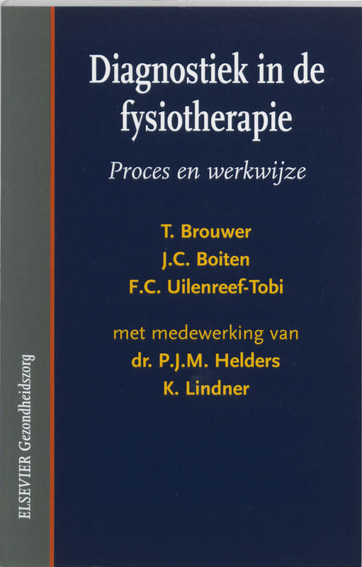 Omslag van Diagnostiek in de fysiotherapie