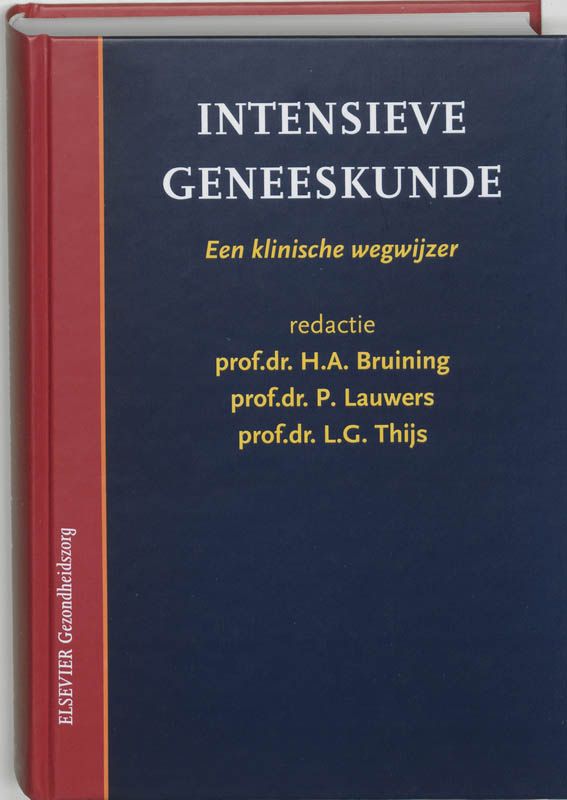 Omslag van Intensieve Geneeskunde