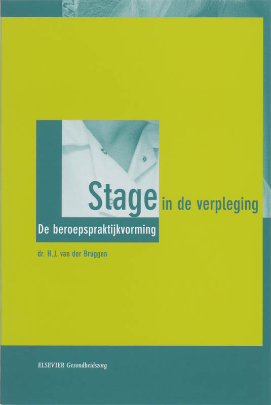 Omslag van Stage in de verpleging