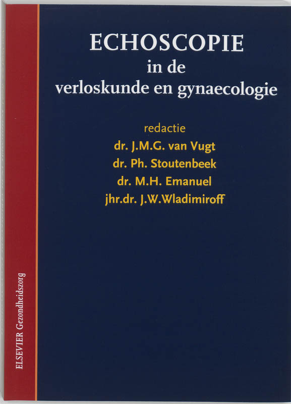 Omslag van Echoscopie in de verloskunde en gynaecologie