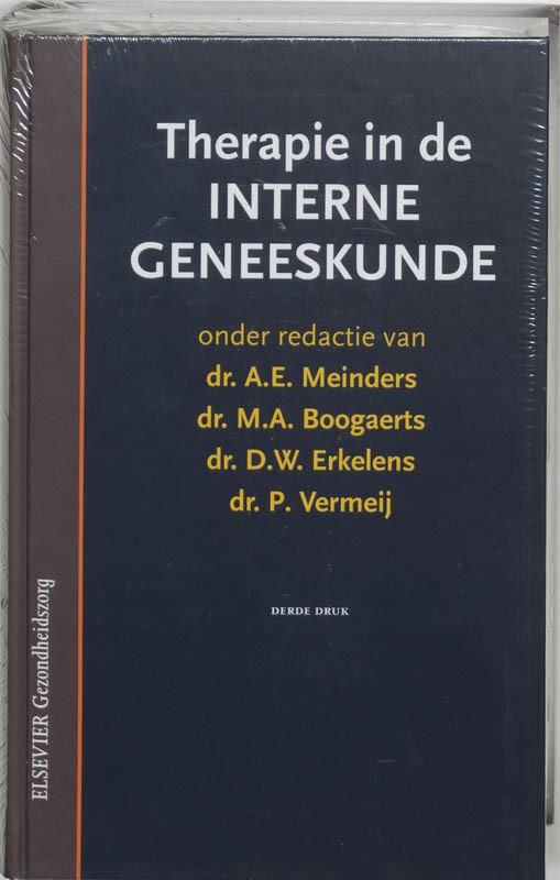 Omslag van Therapie in de interne geneeskunde