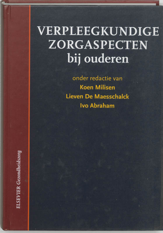 Omslag van Verpleegkundige zorgaspecten bij ouderen