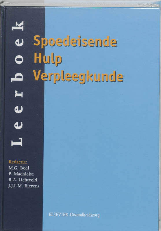 Omslag van Leerboek spoedeisende hulp verpleegkunde