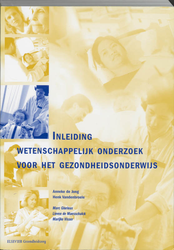 Omslag van Inleiding wetenschappelijk onderzoek voor het gezondheidsonderwijs