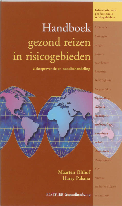 Omslag van Handboek gezond reizen in risicogebieden