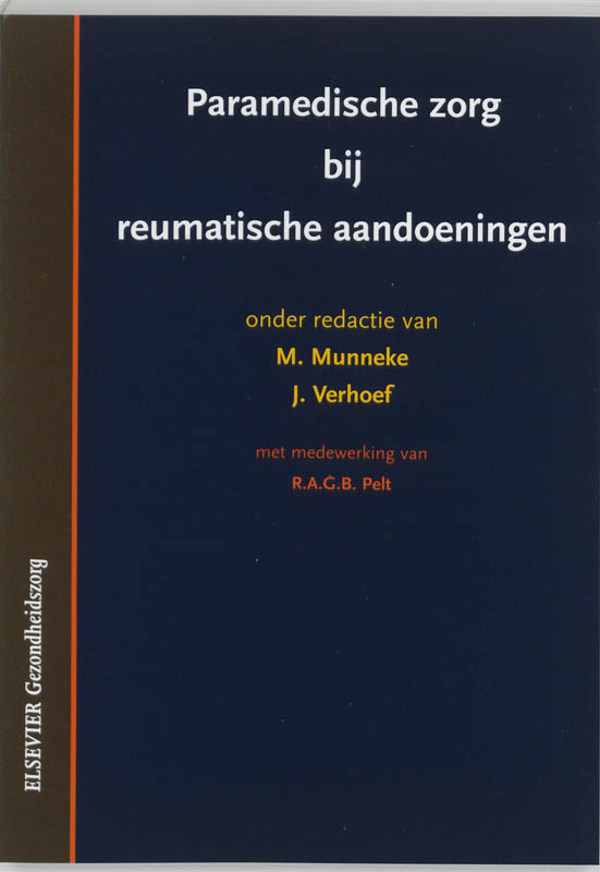 Omslag van Paramedische zorg bij reumatische aandoeningen