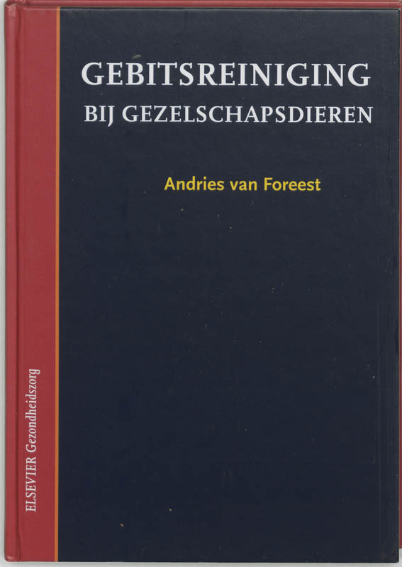 Omslag van Gebitsreiniging bij gezelschapsdieren