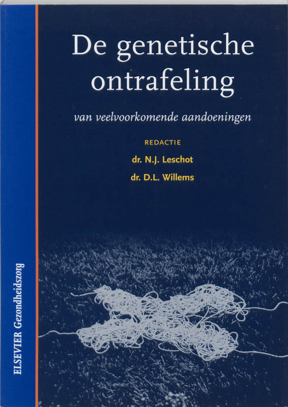 Omslag van De genetische ontrafeling van veelvoorkomende aandoeningen