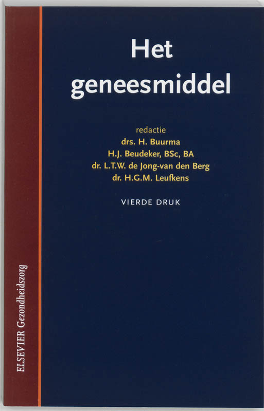 Omslag van Het geneesmiddel