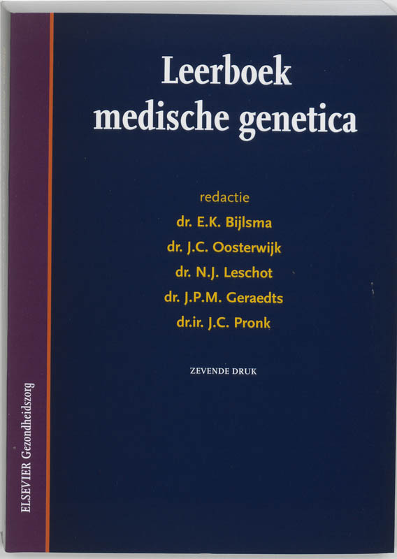 Omslag van Leerboek medische genetica