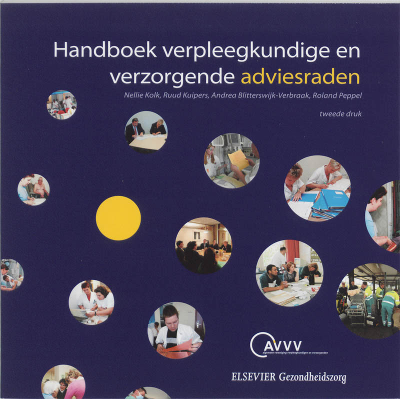 Omslag van Handboek verpleegkundige en verzorgende adviesraden