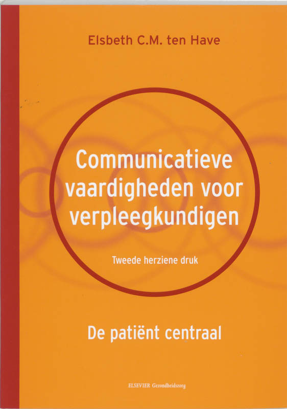 Omslag van Communicatieve vaardigheden voor verpleegkundigen