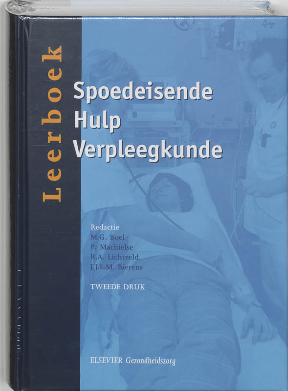 Omslag van Leerboek spoedeisende hulp verpleegkunde