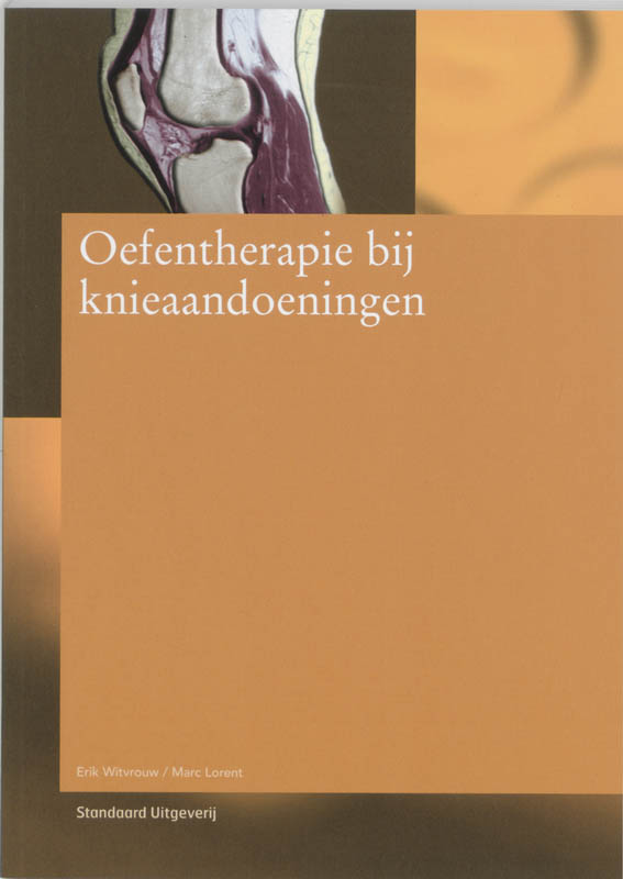 Omslag van Oefentherapie bij knieaandoeningen