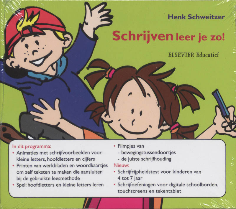 Omslag van Schrijven leer je zo!