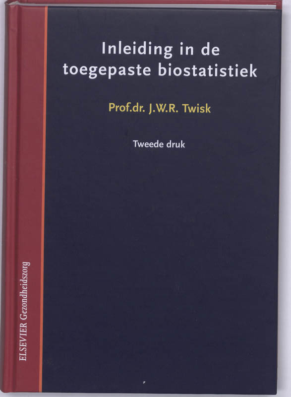 Omslag van Inleiding in de toegepaste biostatistiek