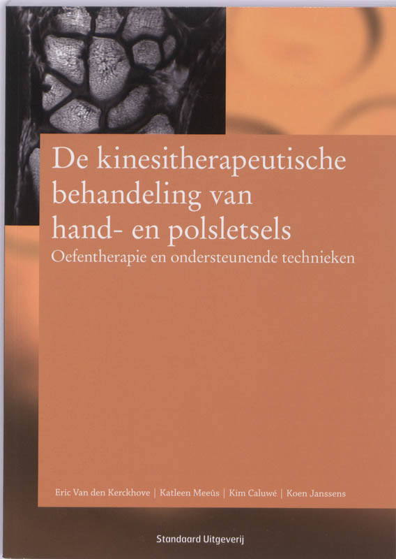 Omslag van De kinesitherapeutische behandeling van hand- en polsletsel