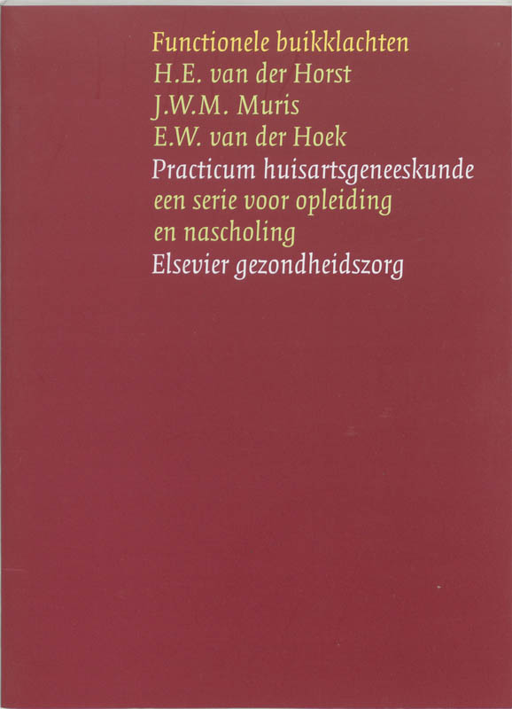 Omslag van Functionele buikklachten@