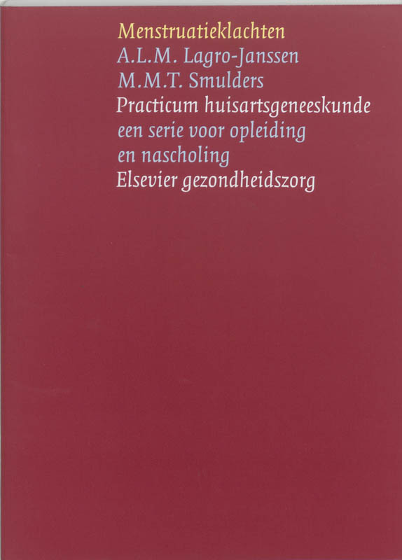 Omslag van Menstruatieklachten@