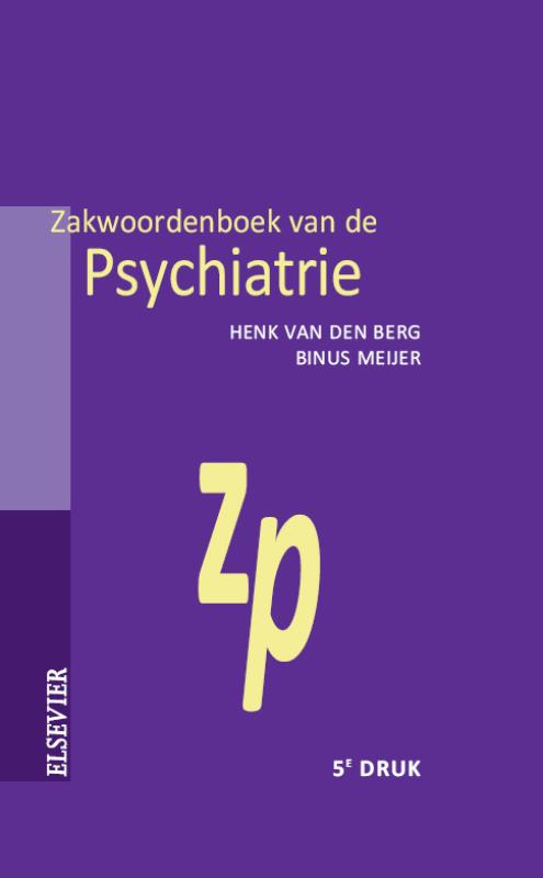 Omslag van Zakwoordenboek van de Psychiatrie @