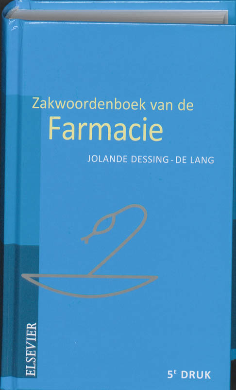 Omslag van Zakwoordenboek van de Farmacie @