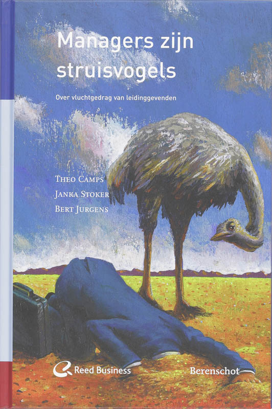 Omslag van Managers zijn struisvogels @