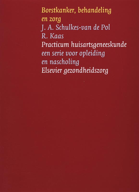 Omslag van Borstkanker, behandeling en zorg @