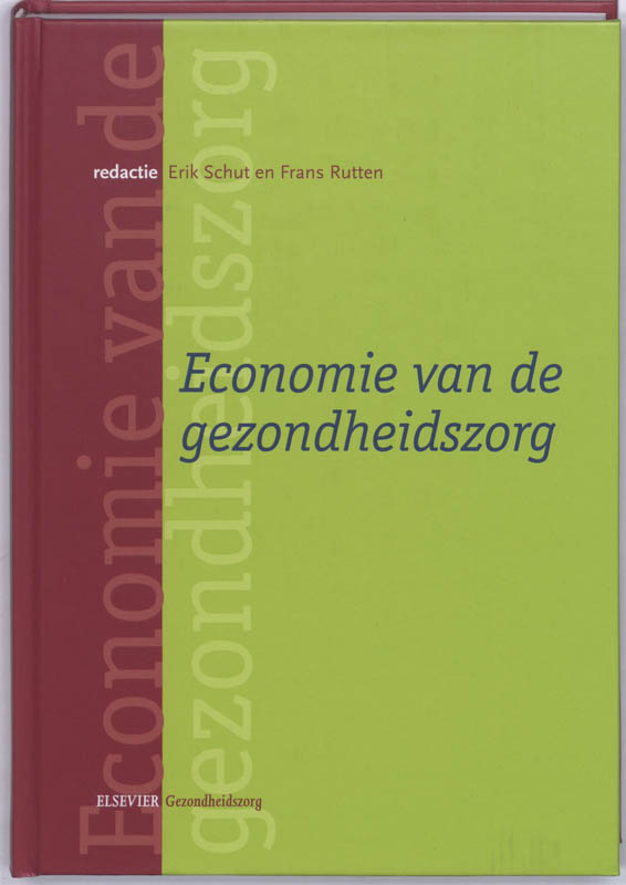 Omslag van Economie van de gezondheidszorg @