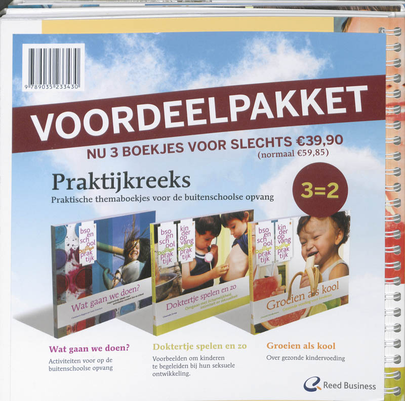 Omslag van Voordeelpakket Kinderopvang Praktijkreeks