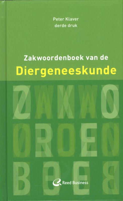 Omslag van Zakwoordenboek van de diergeneeskunde