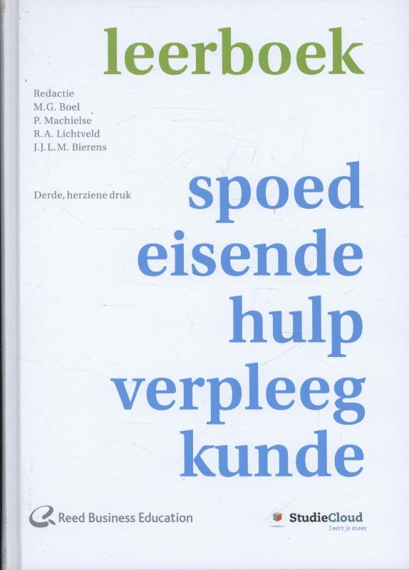 Omslag van Leerboek spoedeisende-hulp-verpleegkunde