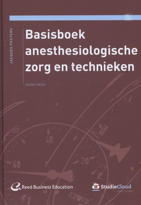 Omslag van Basisboek anesthesiologische zorg en technieken