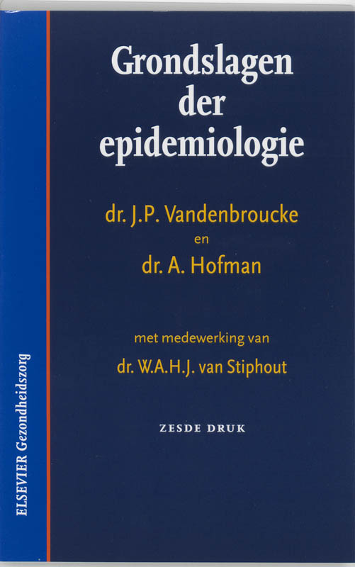 Omslag van Grondslagen der epidemiologie