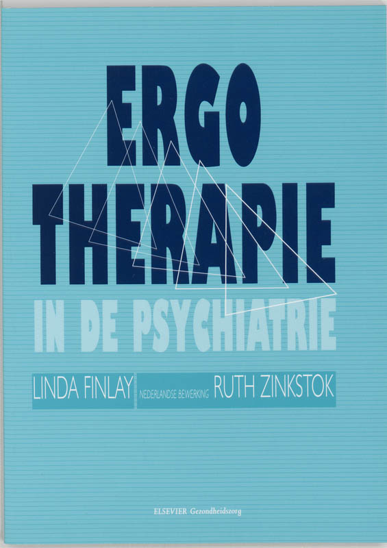 Omslag van Ergotherapie in de psychiatrie