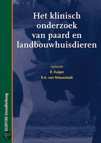 Omslag van Het klinisch onderzoek van paard en landbouwhuisdieren