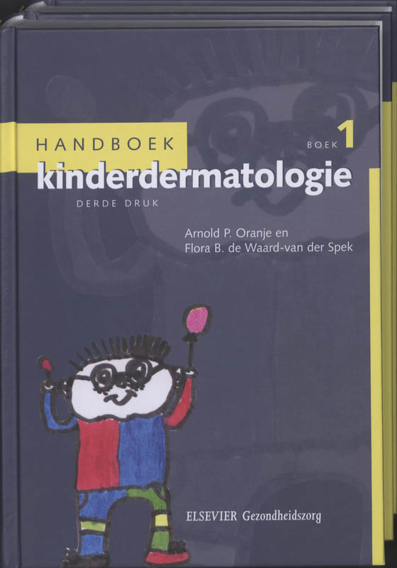 Omslag van Handboek kinderdermatologie