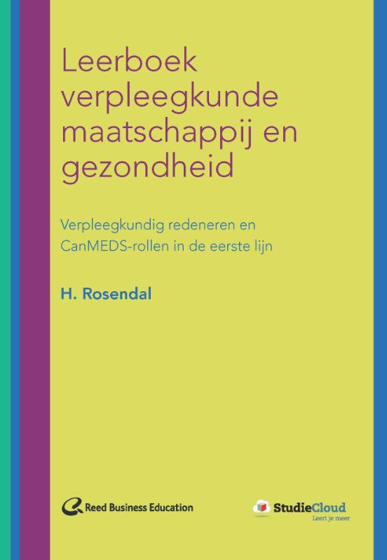 Omslag van Leerboek verpleegkunde maatschappij en gezondheid