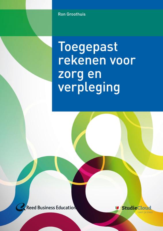 Omslag van Toegepast rekenen voor zorg en verpleging
