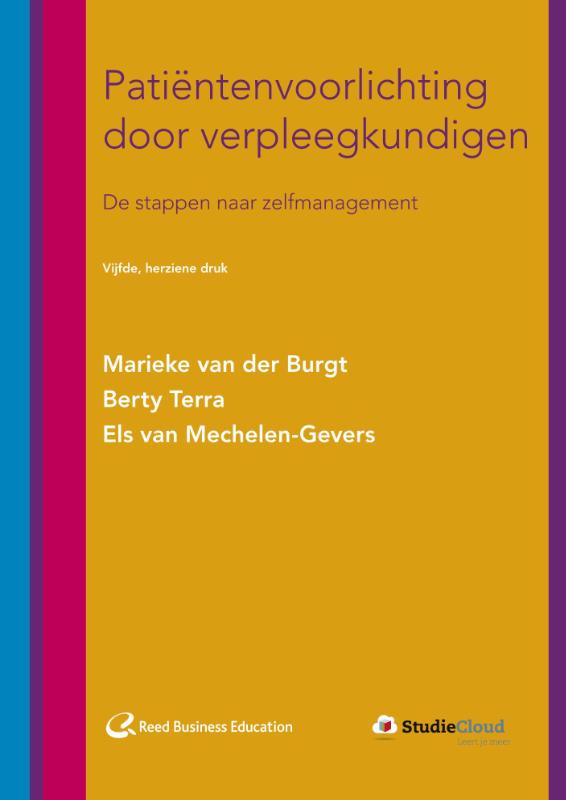Omslag van Patiëntenvoorlichting door verpleegkundigen