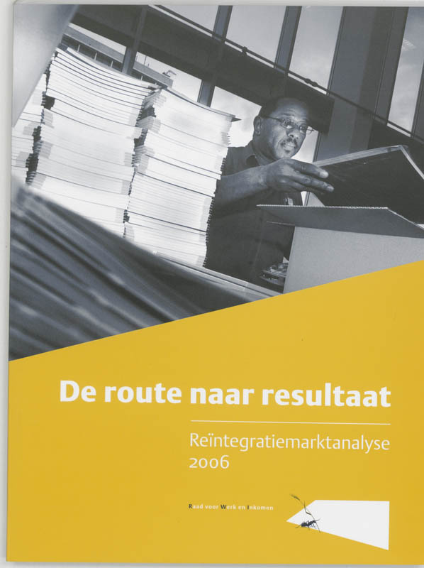 Omslag van De route naar resultaat
