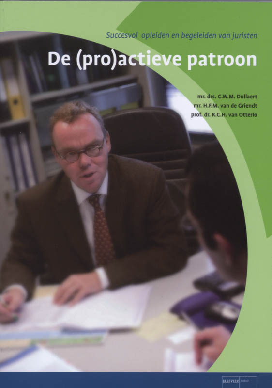 Omslag van De(pro)actieve Patroon