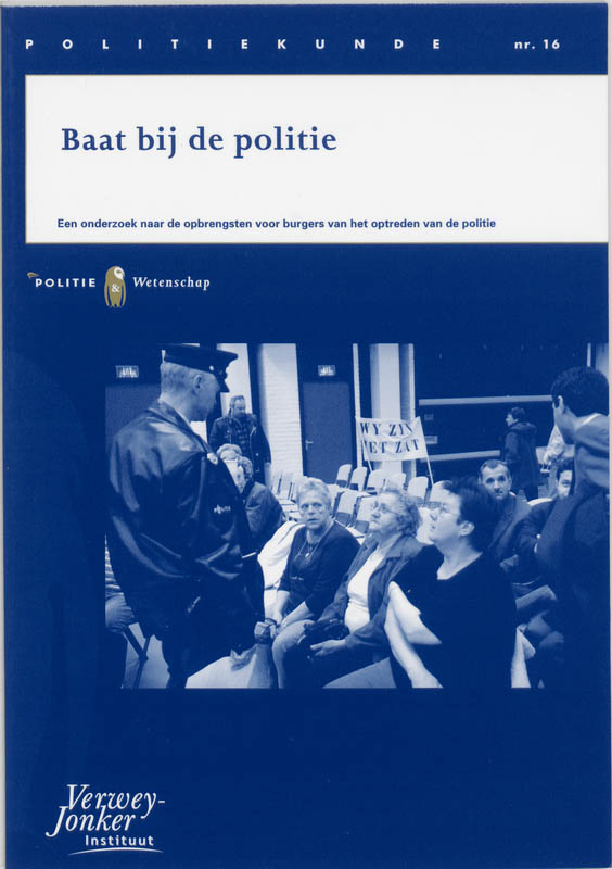 Omslag van Baat bij de politie