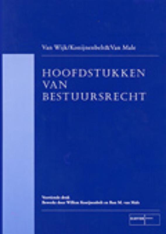 Omslag van Hoofdstukken van bestuursrecht