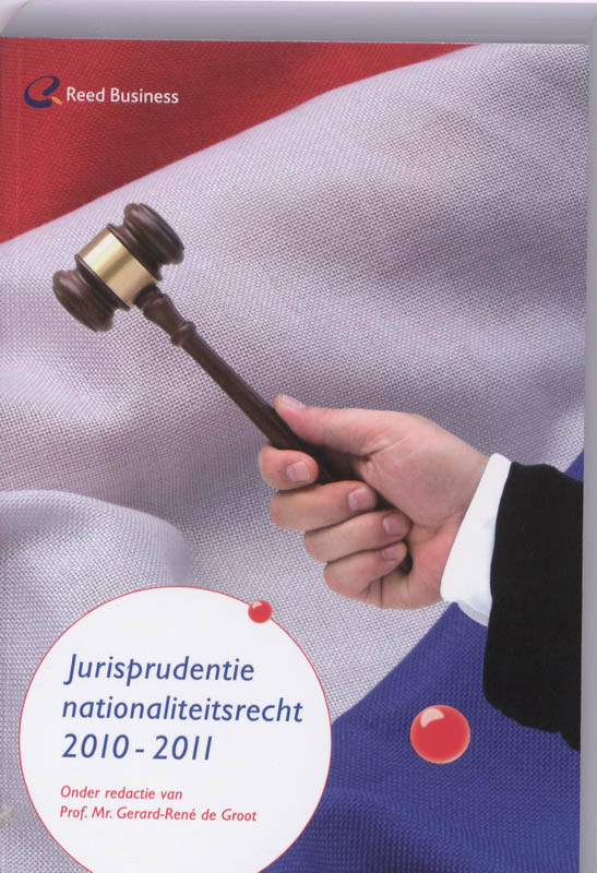 Omslag van Jurisprudentie nationaliteitsrecht 2010-2011