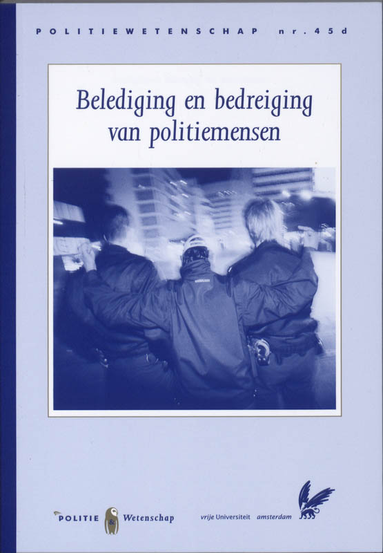 Omslag van Belediging en bedreiging van politiemensen
