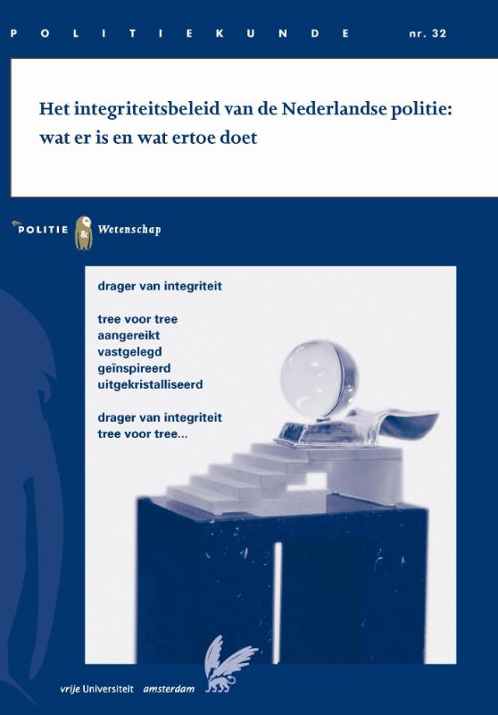 Omslag van Het integriteitsbeleid van de Nederlandse politie