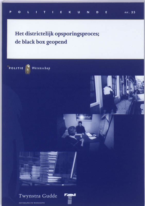 Omslag van Het districtelijk opsporingsproces