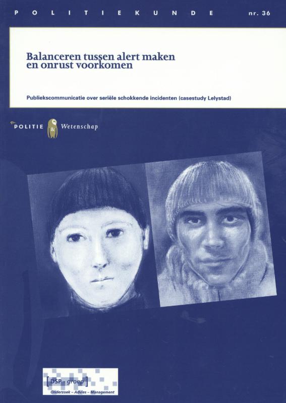 Omslag van Balanceren tussen alert maken en onrust voorkomen