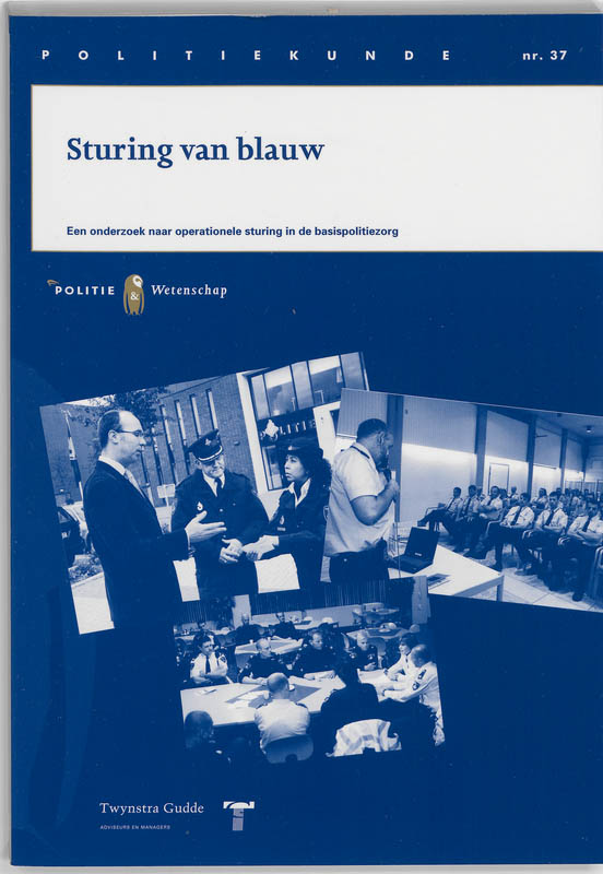 Omslag van Sturing van blauw