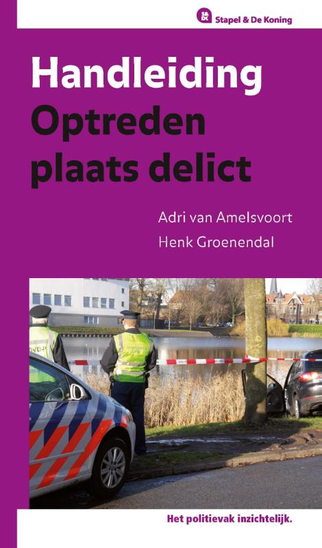 Omslag van Handleiding optreden plaats delict